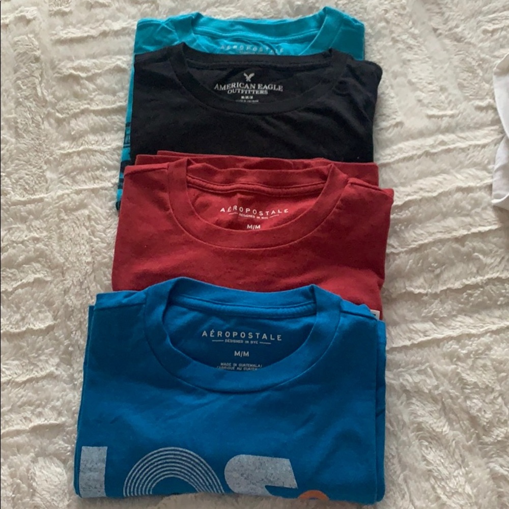 4 mens tshirts . Aeropostale & american eagle - Picture 6 of 13